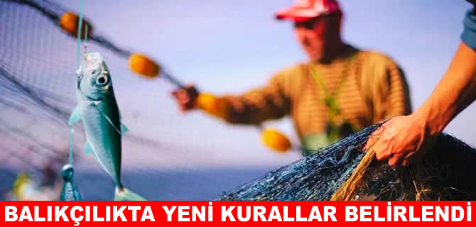 Balıkçılıkta yeni kurallar Resmi Gazete'de