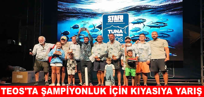 Teos Marina’da Tuna Masters heyecanı yaşandı