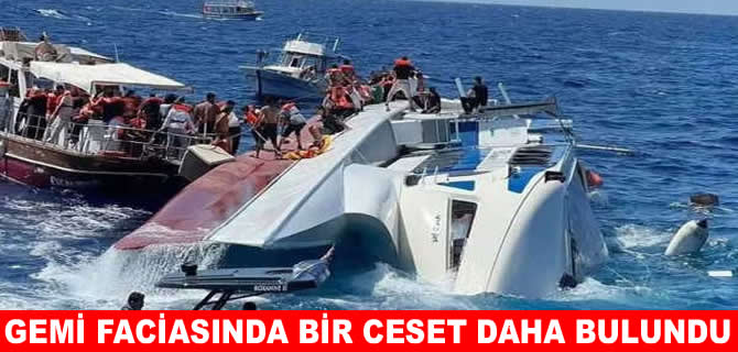 KKTC'de batan gemi faciasında bir ceset daha bulundu