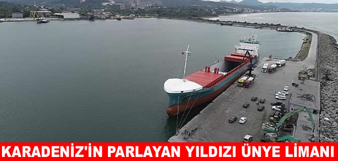 Ünye Limanı’nda hareketlilik: 8 ayda 245 gemi uğradı