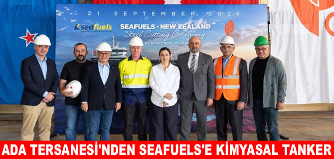 Ada Tersanesi, NB141 numaralı kimyasal tanker için çelik kesti