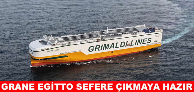 Grimaldi, Grande Egitto araç taşıyıcı gemisini teslim aldı