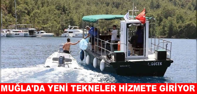 Muğla’da deniz atık filosuna 5 tekne katılacak