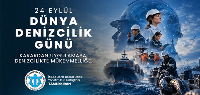 Tamer Kıran'dan Dünya Denizcilik Günü mesajı