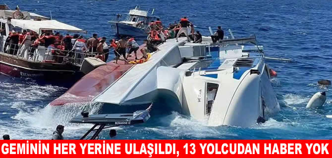 KKTC'de batan geminin kara kutusu bulundu: Kayıplara ulaşılamadı