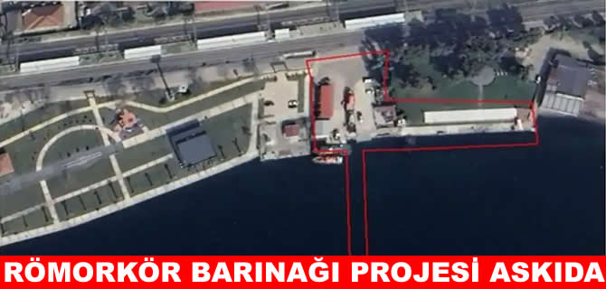 Kocaeli’de römorkör barınağı projesi askıya çıktı