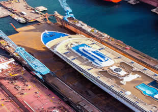 Norwegian Sky, Beşiktaş Tersanesi'nde dönüşüme girdi