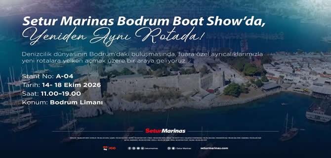 Setur, Bodrum Boat Show’da konuklarını ağırlayacak