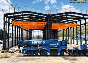 AKELCRANE, Norden Shipyard için Hollanda’da vinç sistemi kurdu
