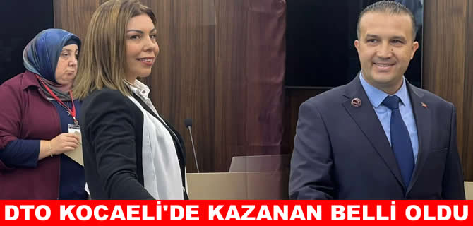 DTO Kocaeli’de seçimin galibi Vedat Doğusel oldu