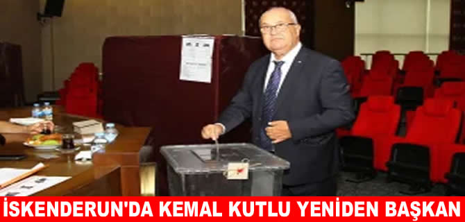 İskenderun’da güvenin adı Kemal Kutlu oldu