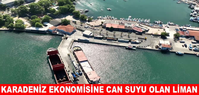 Bozhane Limanı’nda 400 bin tonluk operasyon