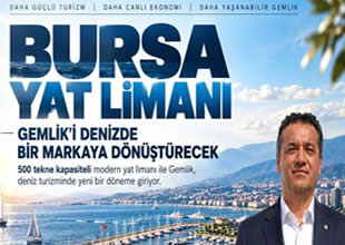 Bursa’da yat turizmini hareketlendirecek proje!