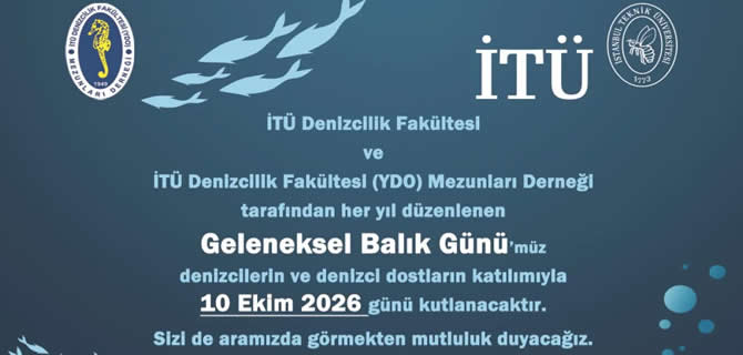 İTÜ 'Geleneksel Balık Günü' cumartesi yapılacak