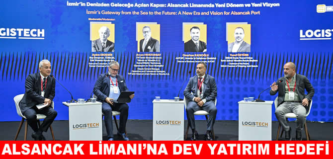 Alsancak Limanı için 2029'da 1 milyon TEU hedefi