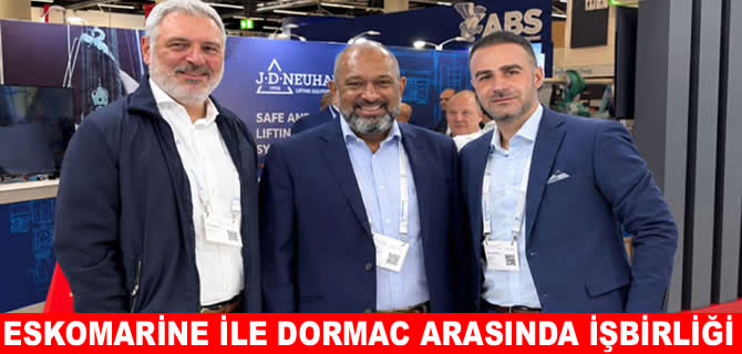 Eskomarine, Dormac’ın Türkiye’de yetkili acentesi oldu