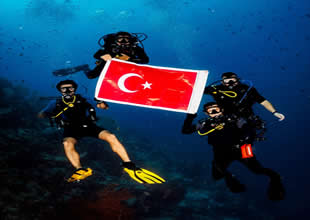 Türkiye'den sualtında iki dünya şampiyonluğu