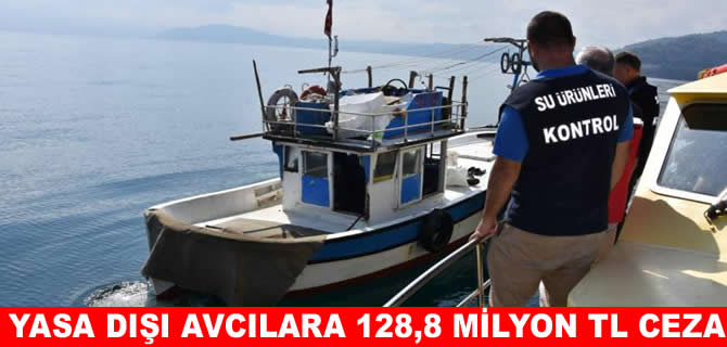 Su ürünleri denetimlerinde 128,8 milyon lira ceza