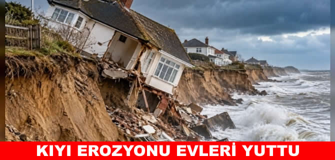 Deniz evleri birer birer yutuyor: 183 ev yok oldu