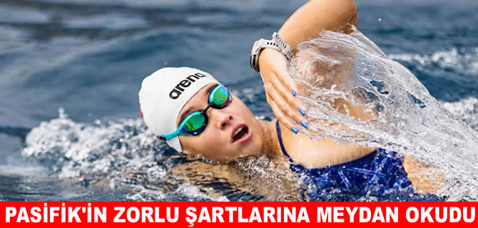 Eda Savcıgil'den Pasifik'te tarihi başarı