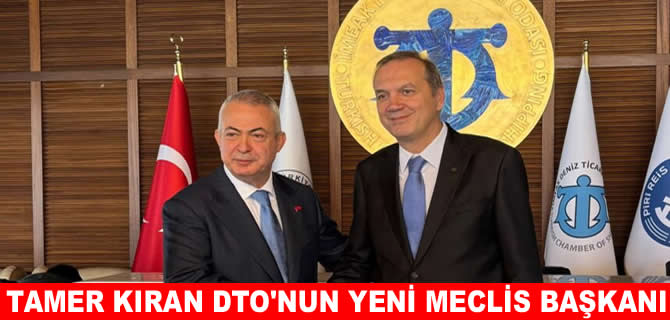 İMEAK DTO'da Meclis Başkanı Tamer Kıran seçildi