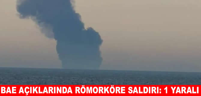 BAE açıklarında römorköre saldırı: 1 yaralı