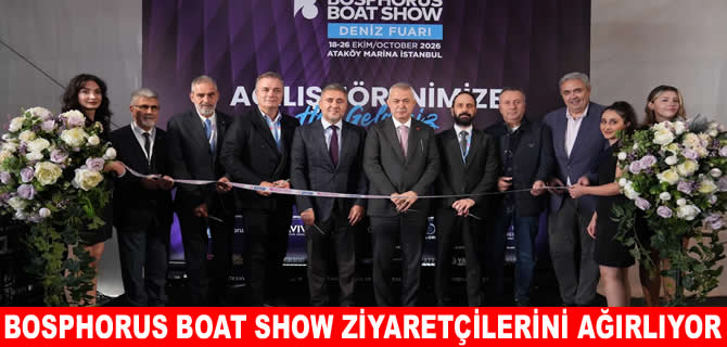 Bosphorus Boat Show Ataköy Marina'da başladı