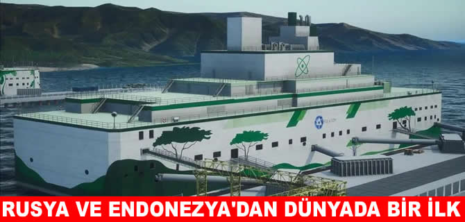 Rusya ve Endonezya, yüzer nükleer güç üniteleri için anlaştı