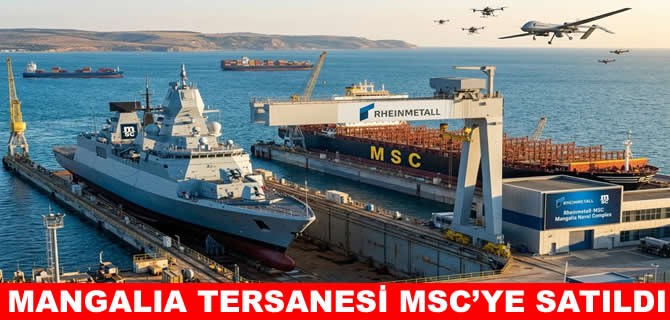 Romanya’daki Mangalia Tersanesi MSC’ye satıldı