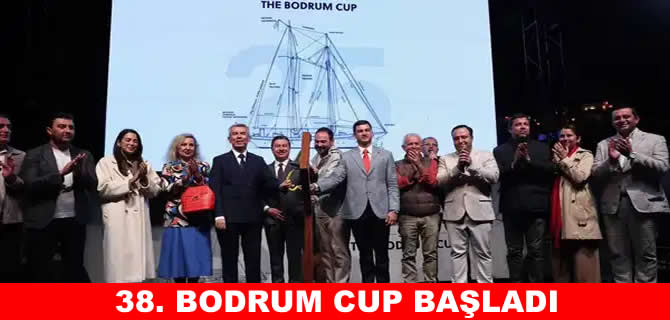 38. The Bodrum Cup kampana töreniyle başladı