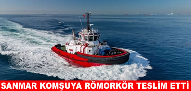 Sanmar SVS III römorkörünü Yunanistan’a teslim etti