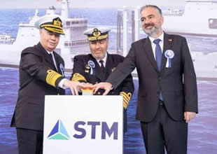 STM, Portekiz'e ikinci lojistik destek gemisini kızağa aldı