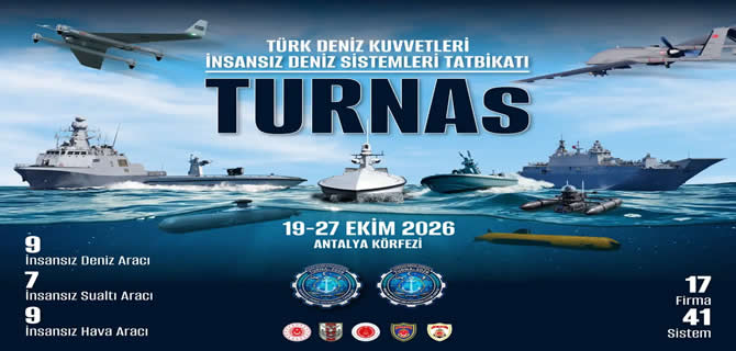 İnsansız Deniz Sistemleri Tatbikatı başladı! 41 sistem sahada