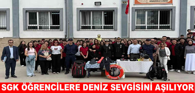 Sahil Güvenlik’ten öğrencilere denizcilik eğitim