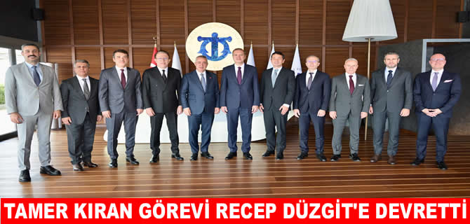 DTO’da görev teslim töreni yapıldı