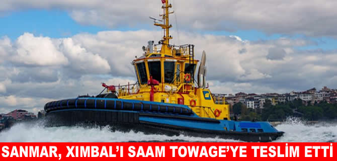 Sanmar Tersanesi, XIMBAL’ı SAAM Towage’ye teslim etti