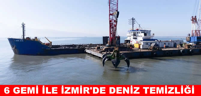 İzmir Körfezi’nde dip tarama sürüyor: 1,5 milyon tonu aştı