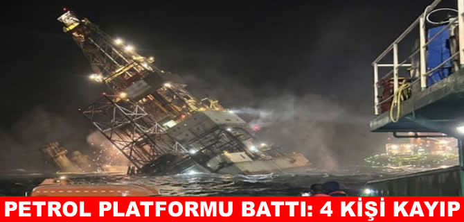 Gabon’da petrol platformu battı: 4 kayıp