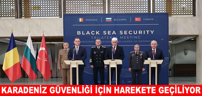 Türkiye, Bulgaristan ve Romanya'dan Karadeniz için anlaşma