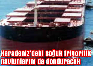 Soğuk, frigorifik navlunlarını donduracak