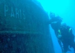 Dalgıçların cenneti Paris-2 batığı