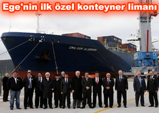 Nemport Limanı'nın resmi açılışı yapıldı