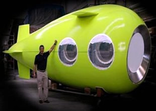 Kişiye özel lüks denizaltı alıcısını bekliyor