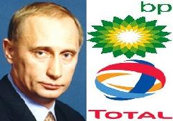 Rusya BP ve Total'e de savaş açtı