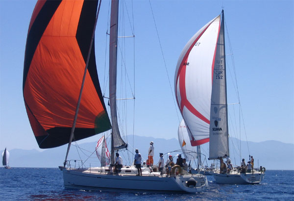 Bodrum'da yatçılar yarıştı!