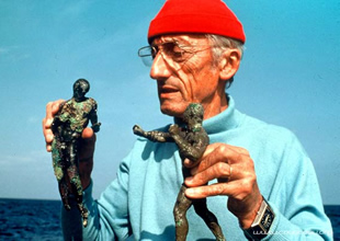 Kaptan Cousteau 100. yaşında anıldı