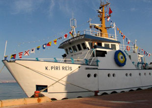 Piri Reis araştırma gemisi demir aldı