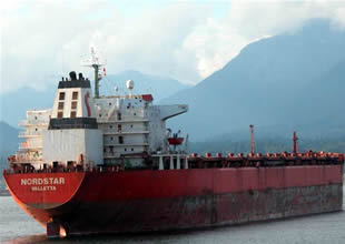 Çin'de mahsur kalan Nordstar satıldı