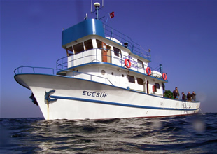 EGESÜF gemisi, Yassıca Ada'yı ziyaret etti