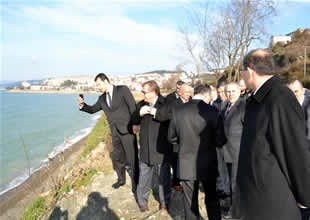 Çolakoğlu Demir-Çelik, limanı inceledi